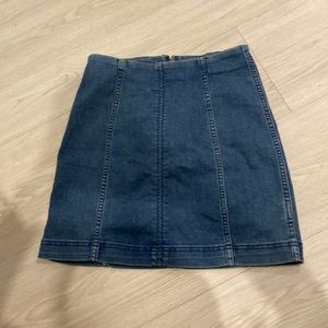 Free people mini skirt